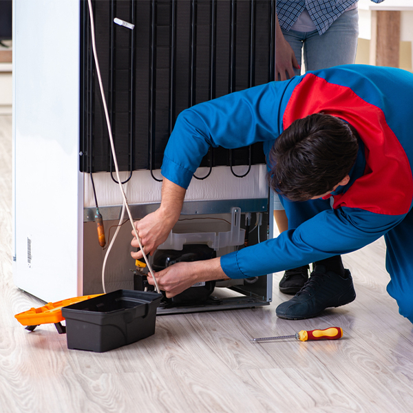 how much do you charge for refrigerator repair services in Monroe County Pennsylvania